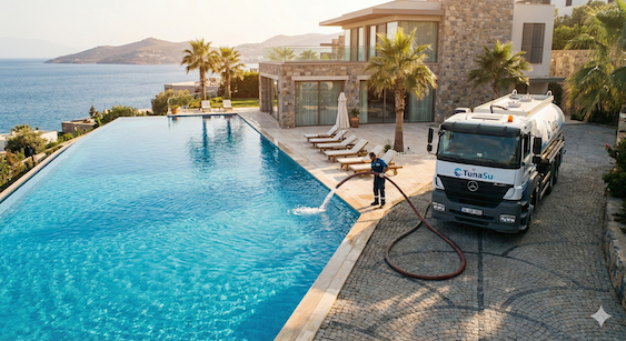 Tuna Su havuz dolumu hizmeti Yalova